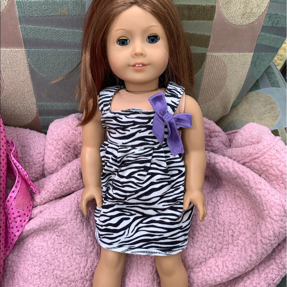 American Girl Doll and Case